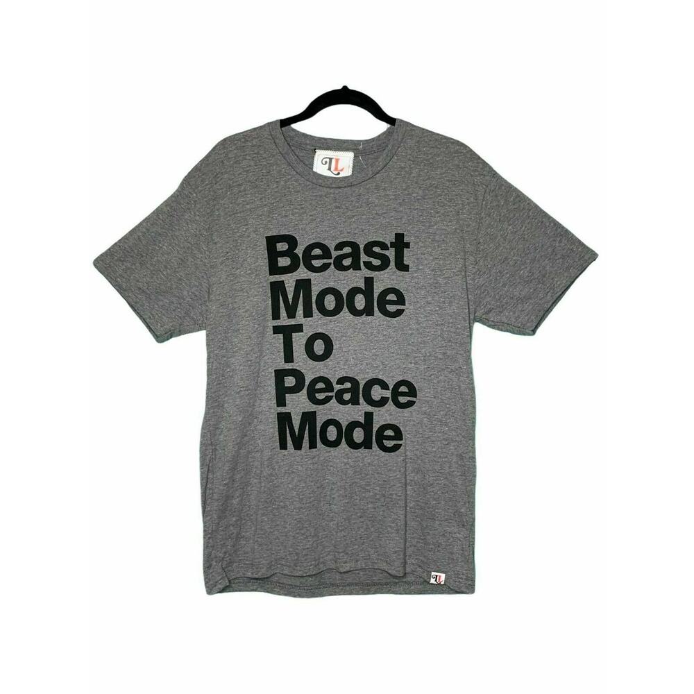 The Let Love Collection Soft Graphic Quotes T-Shirt Size S
